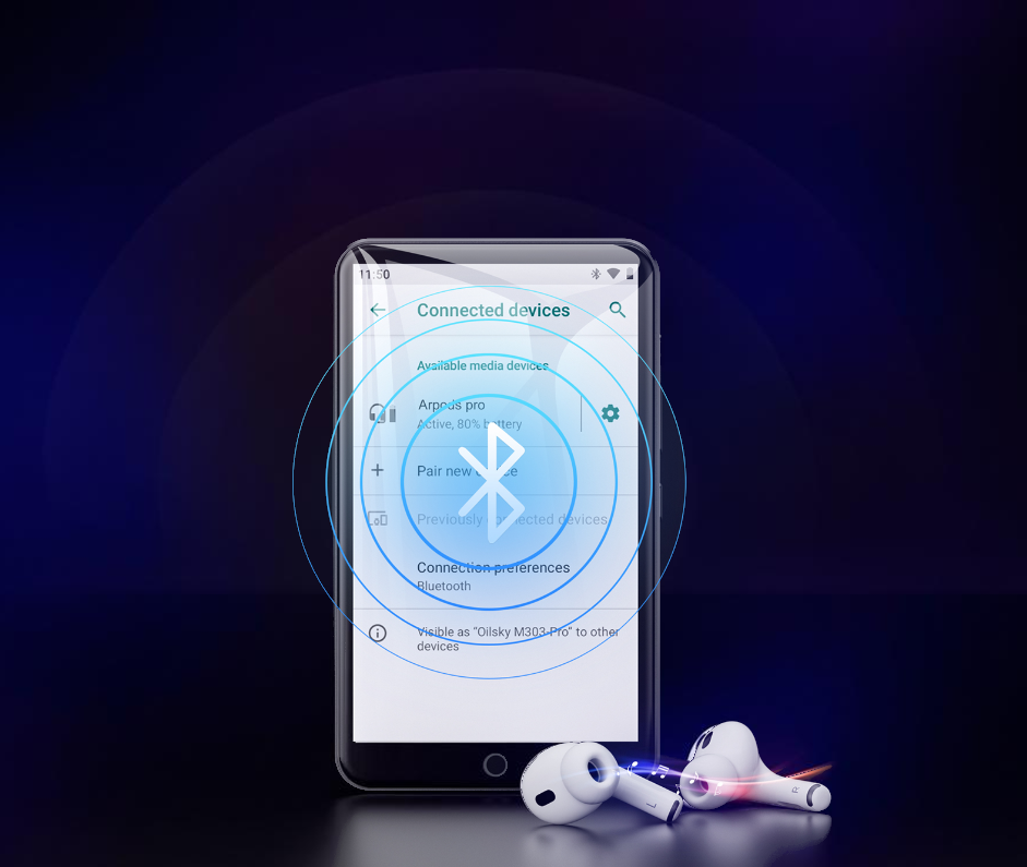 KosherX M1 Bluetooth connectivity